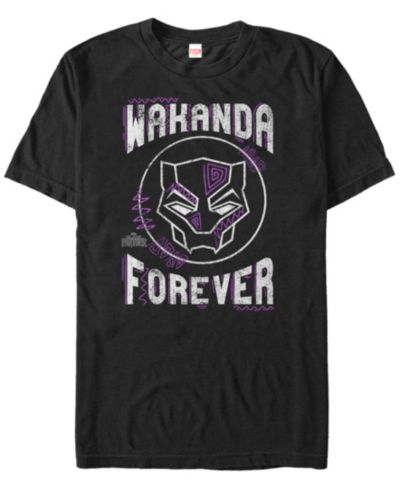 Мужская футболка Marvel Men's Black Panther Wakanda Forever