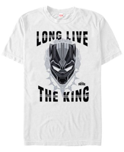 Мужская футболка Marvel Black Panther Long Live The King of Wakanda с коротким рукавом