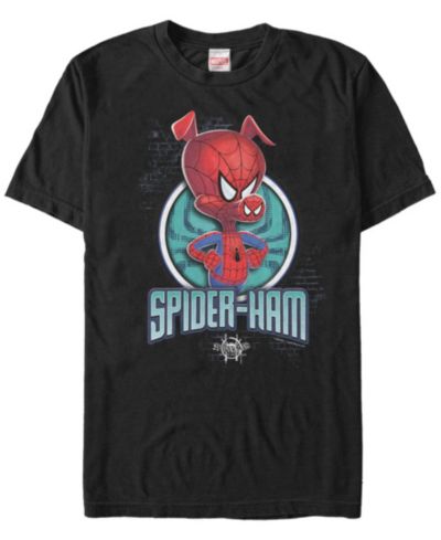 Marvel Мужская футболка Spider-Man Into The Spiderverse I Am Spider-Ham Short Sleeve