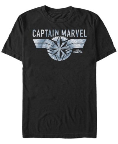 Fifth Sun Мужская футболка Marvel Captain Marvel Blue Tie Dye Logo