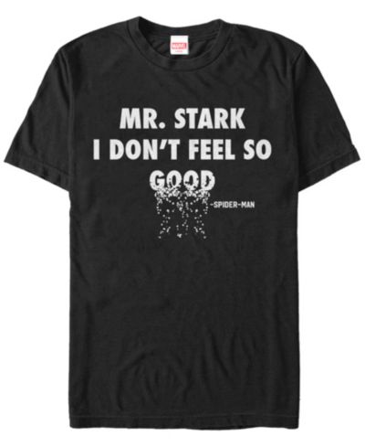 Мужская футболка Marvel Avengers Infinity War Spider-Man Quote Mr. Stark