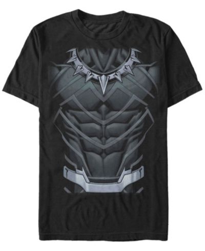 Marvel Мужская футболка Black Panther Suit Short Sleeve