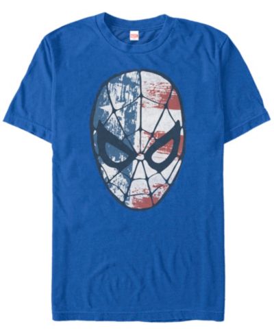 Мужская футболка Marvel Men's Comic Collection Patriotic Spider-Man с коротким рукавом