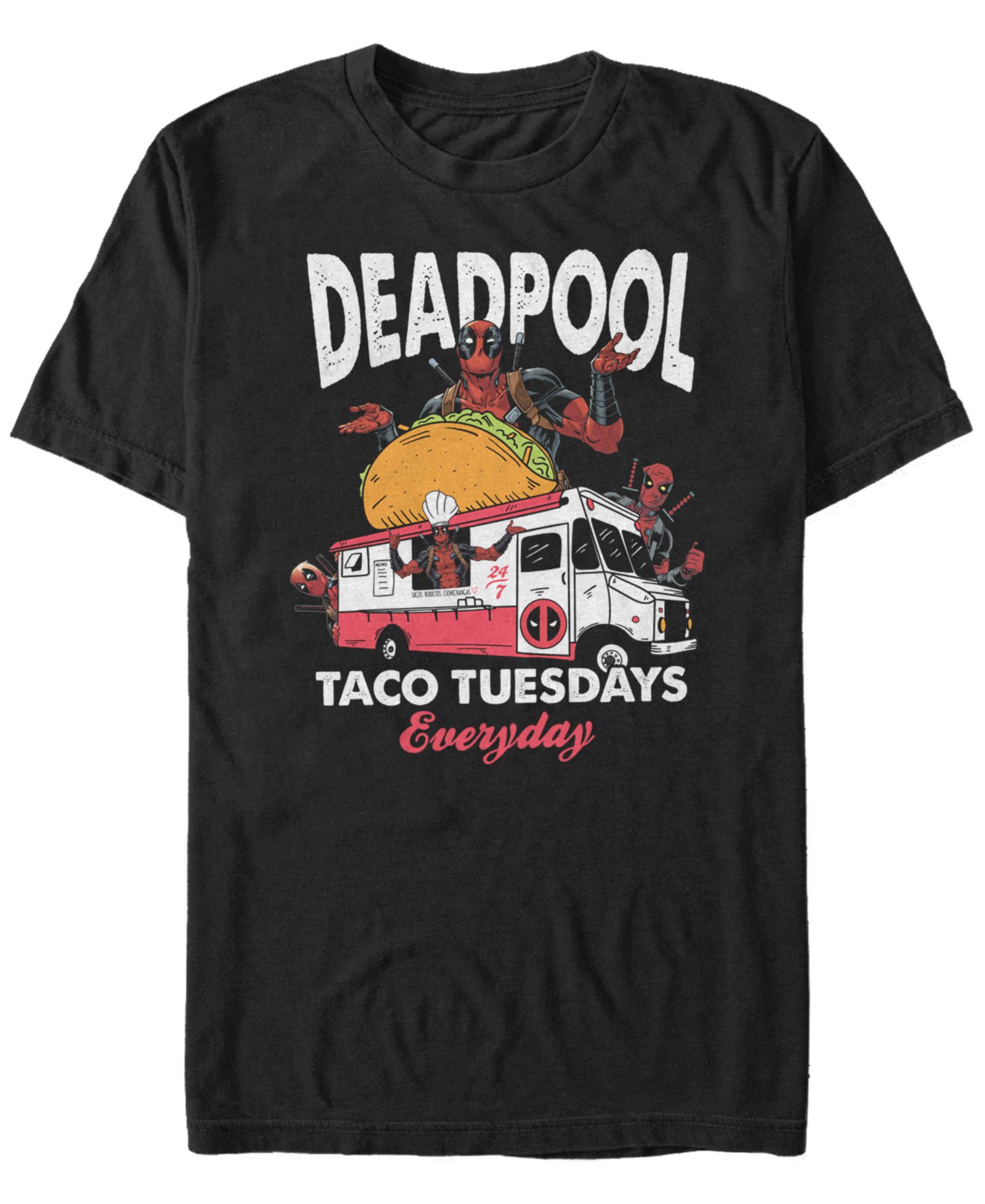 Мужская футболка Marvel Deadpool Taco Tuesday