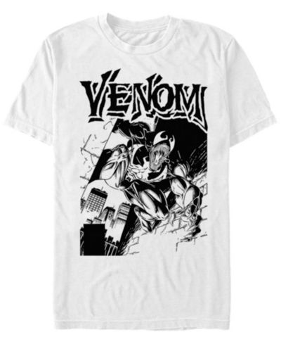 Мужская футболка Marvel Comic Collection Venom In The Streets с коротким рукавом