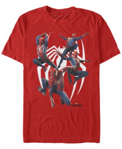 Мужская футболка Marvel Spider-Man Many Poses Short Sleeve