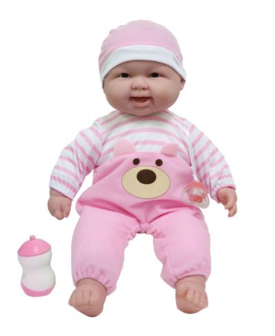 Jc Toys Lots to Cuddle Babies 20" Baby Doll with Bottle and Pacifier, Ages 2+