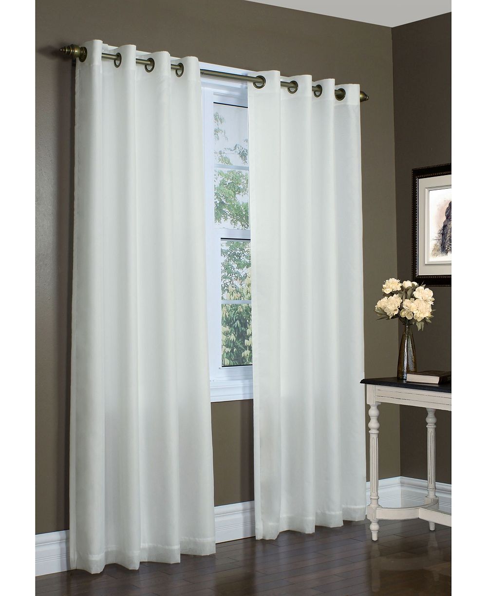 Европейская подшивная панель Thermavoile Rhapsody Lined Voile с люверсами
