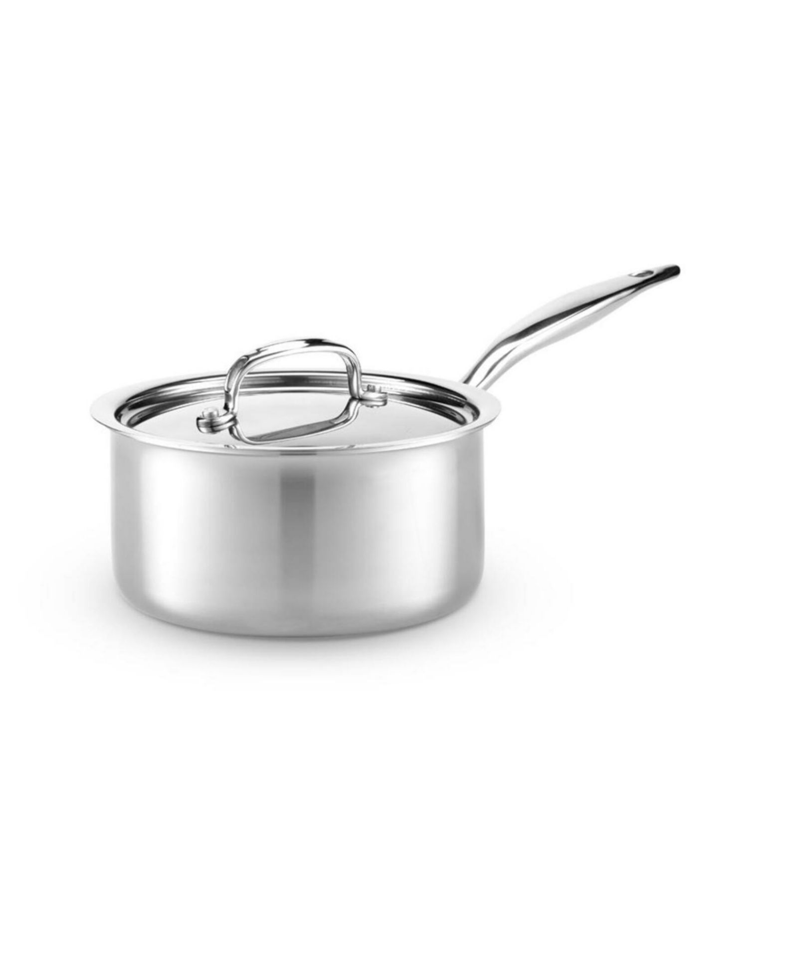 Heritage Steel Titanium Series Fully Cladded 3-Quart Saucepan with Lid