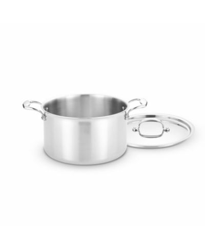 Кастрюля Heritage Steel Titanium Series с крышкой, полностью многослойная, 8-Quart