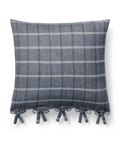 Lauren Ralph Lauren Eva Windowpane Decorative Pillow, 18" x 18"