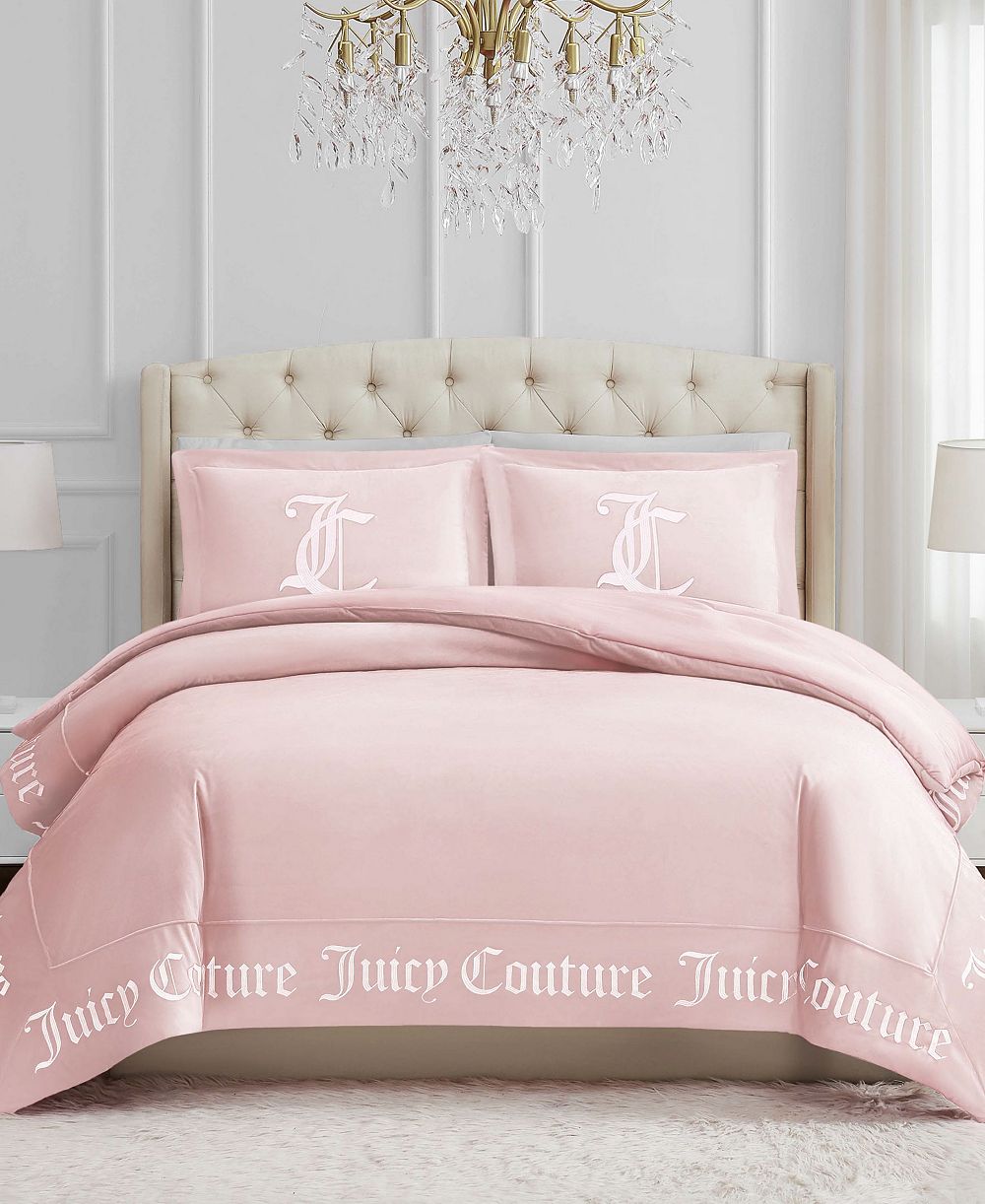 Комплект покрывала Juicy Couture Reversible Velvet, King