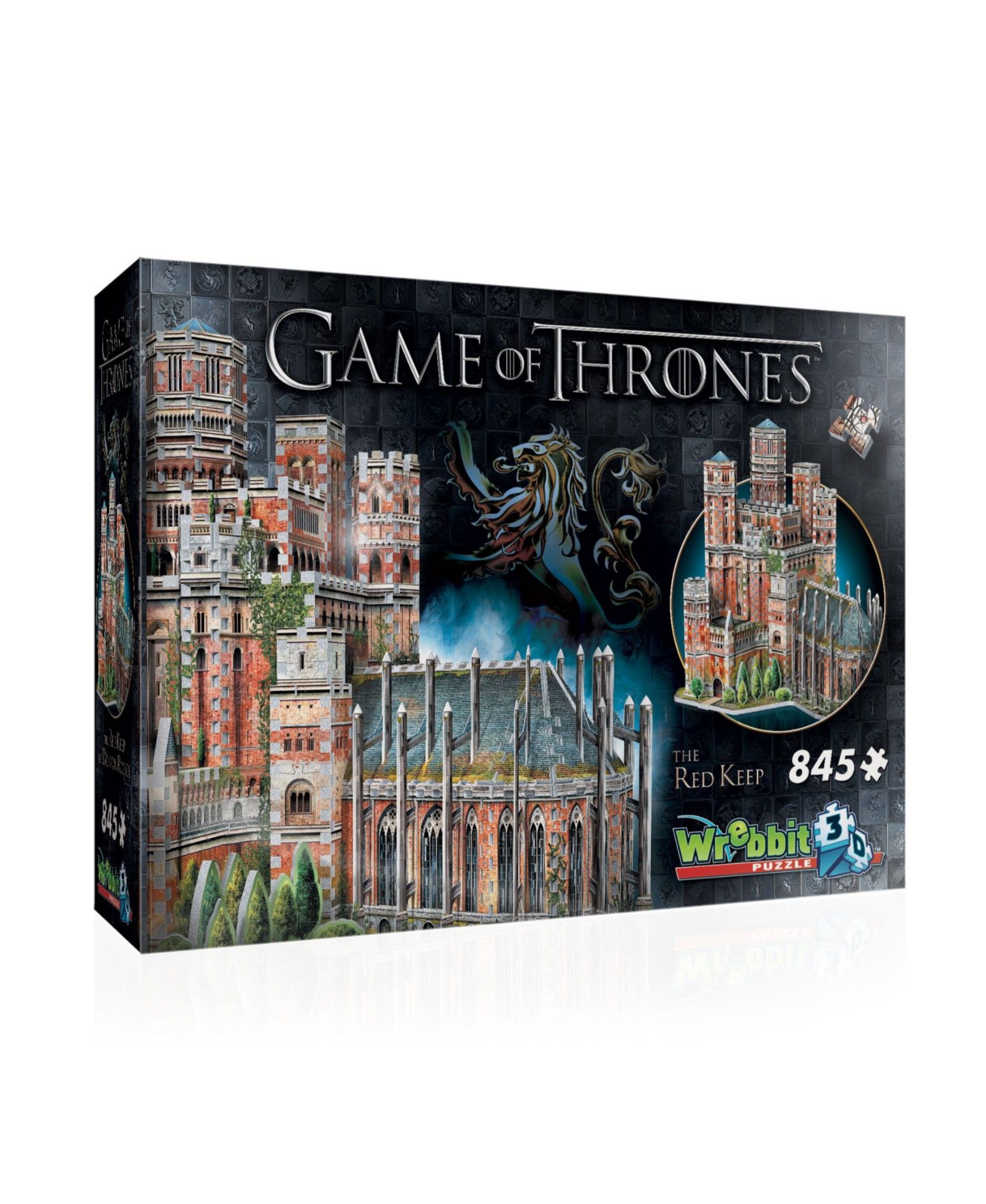 Wrebbit 3D пазл Game Of Thrones - The Red Keep, 845 Pieces