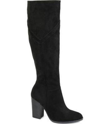 Journee Collection Women's Kyllie Wide Calf Knee High Dress Boots