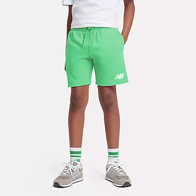 French Terry Stacked Logo Short