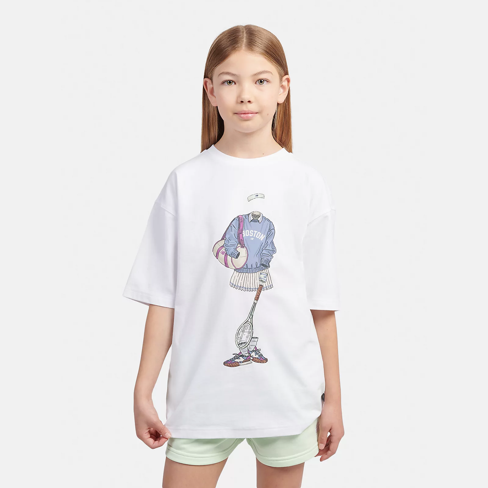 Tennis Girl Graphic T-Shirt