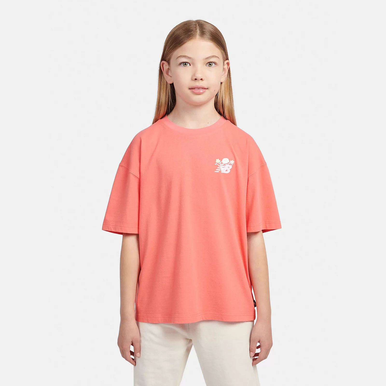 Floral Vines Back Graphic T-Shirt