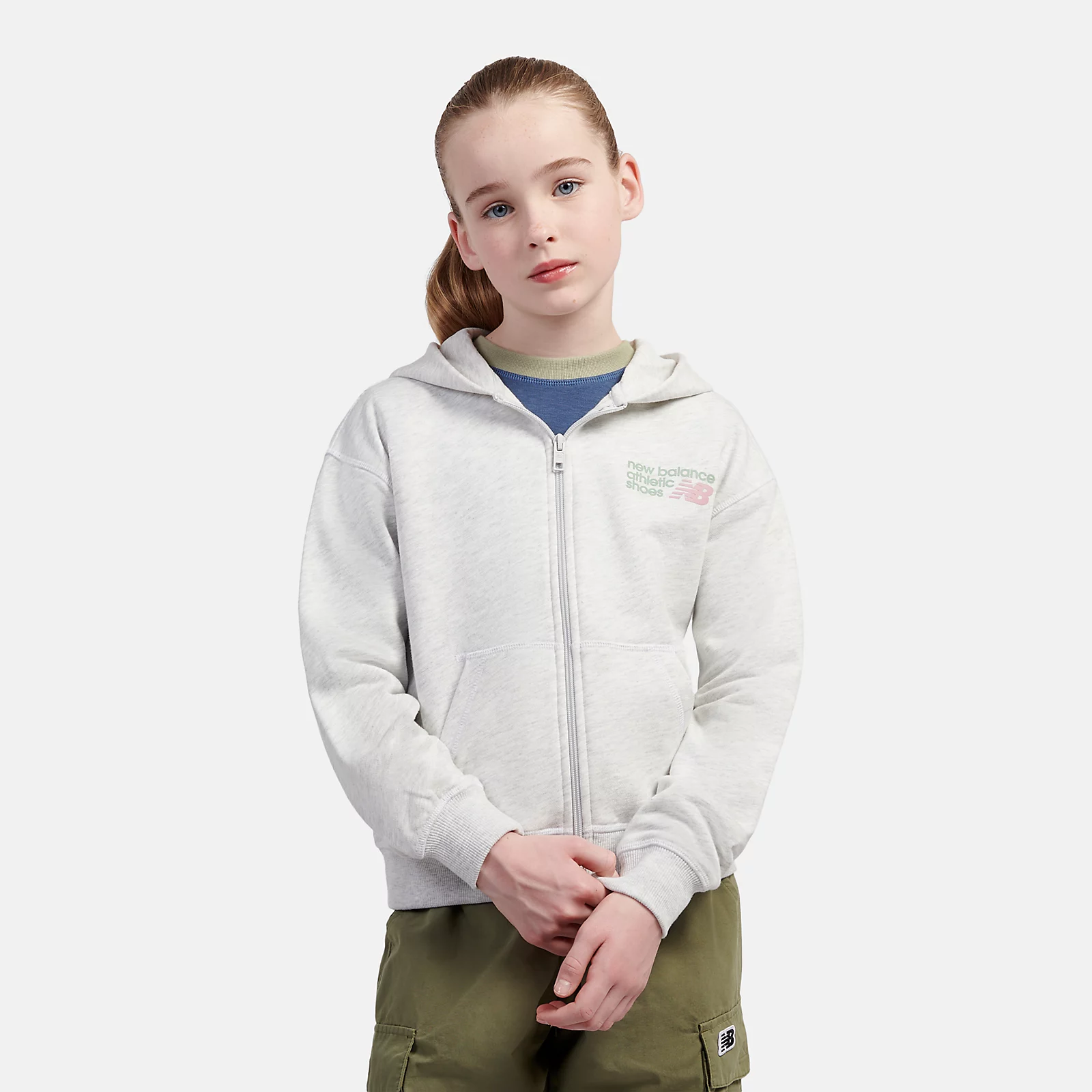 Athletic Shoes Full Zip Hoodie