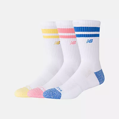 New Balance Active Premium полосатые носки, 3 шт