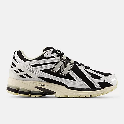 White with Black and Black Metallic