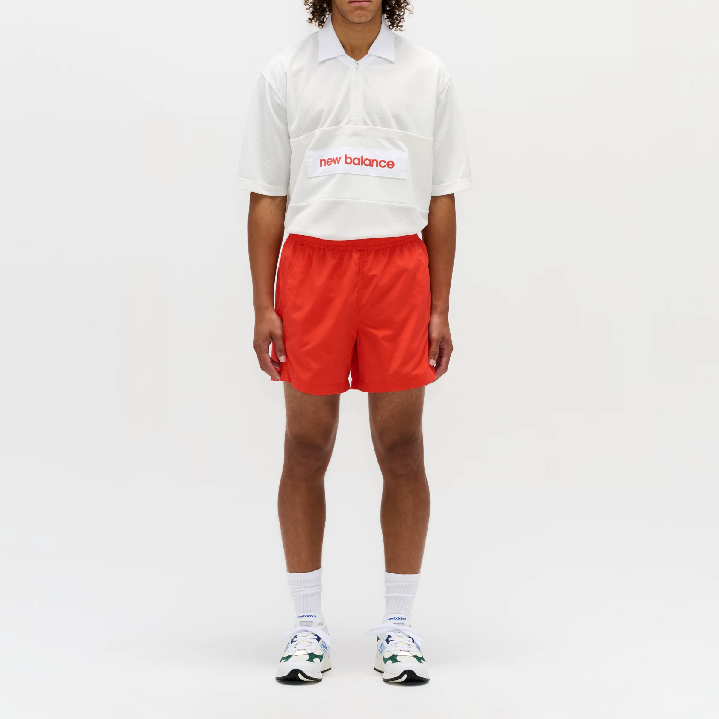 New Balance короткие шорты тканые