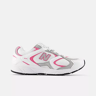 WHITE with PINK SATIN