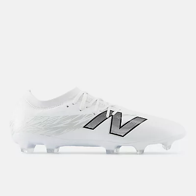 White with Metallic Silver and Black