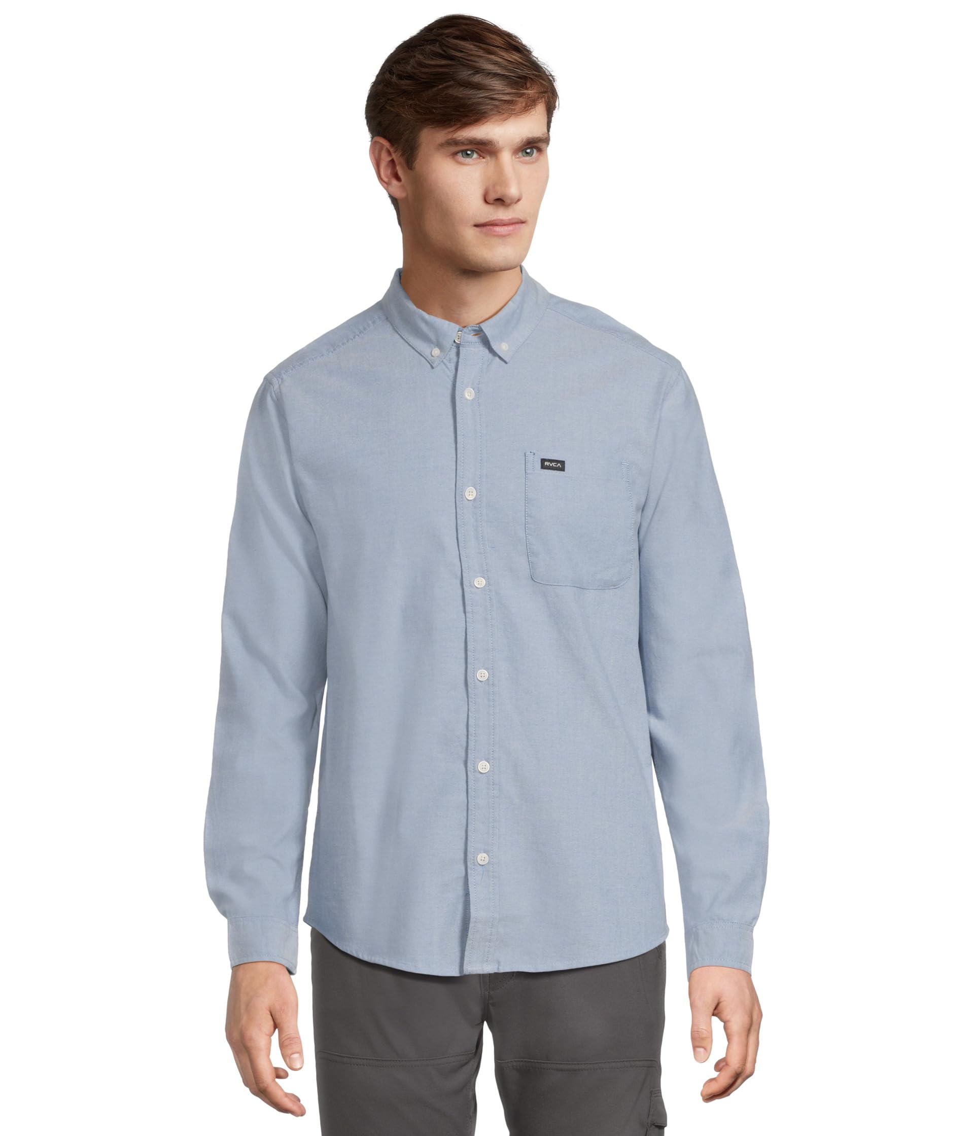 RVCA рубашка long sleeve stretch