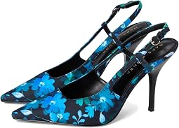 Dark Navy Flower Print Multi