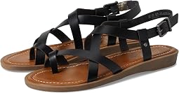 Black Faux Leather