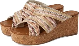Multi Zigzag Faux Raffia