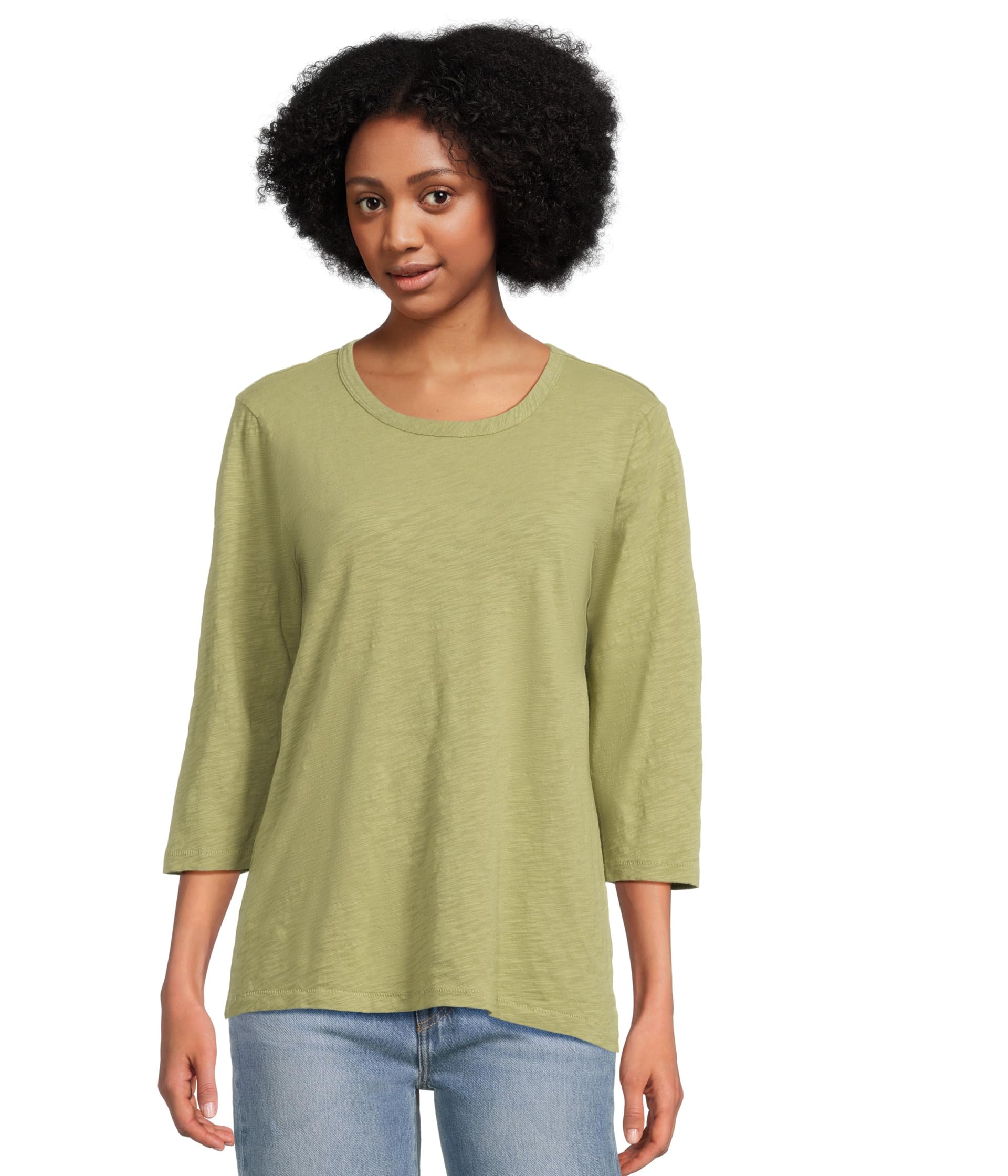 3/4 Sleeve Crew Neck Favorite Tee