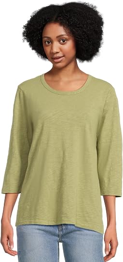 3/4 Sleeve Crew Neck Favorite Tee