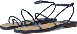 Плоские соломенные сандалии Kaya Straw Flat