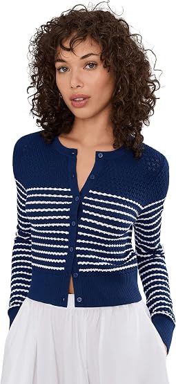 The Pointelle Dani Cardigan