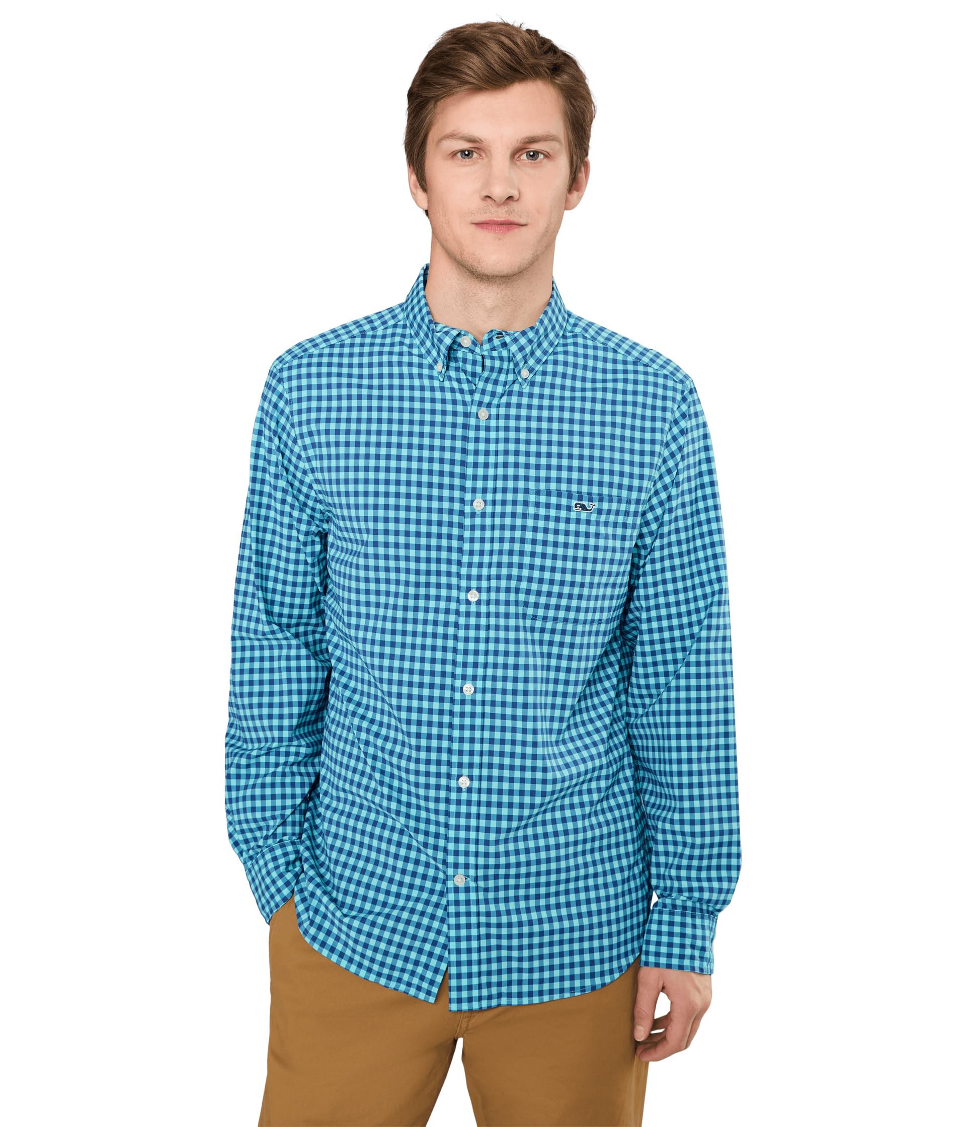 Рубашка Topsail Gingham Featherweight Performance Shirt