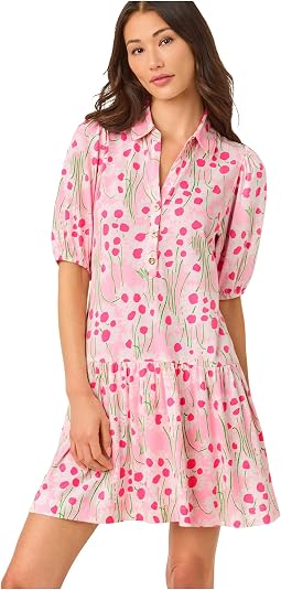 Conch Shell Pink Sunny Daisies