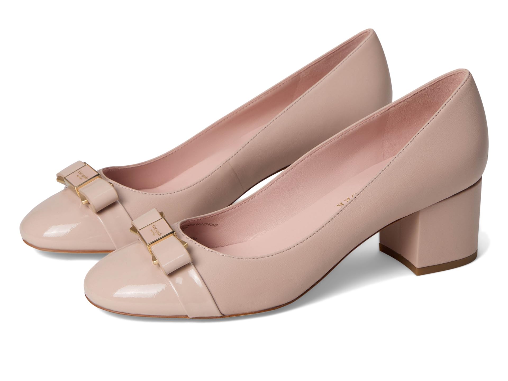 Bowdie Smooth Leather Ballet Pump