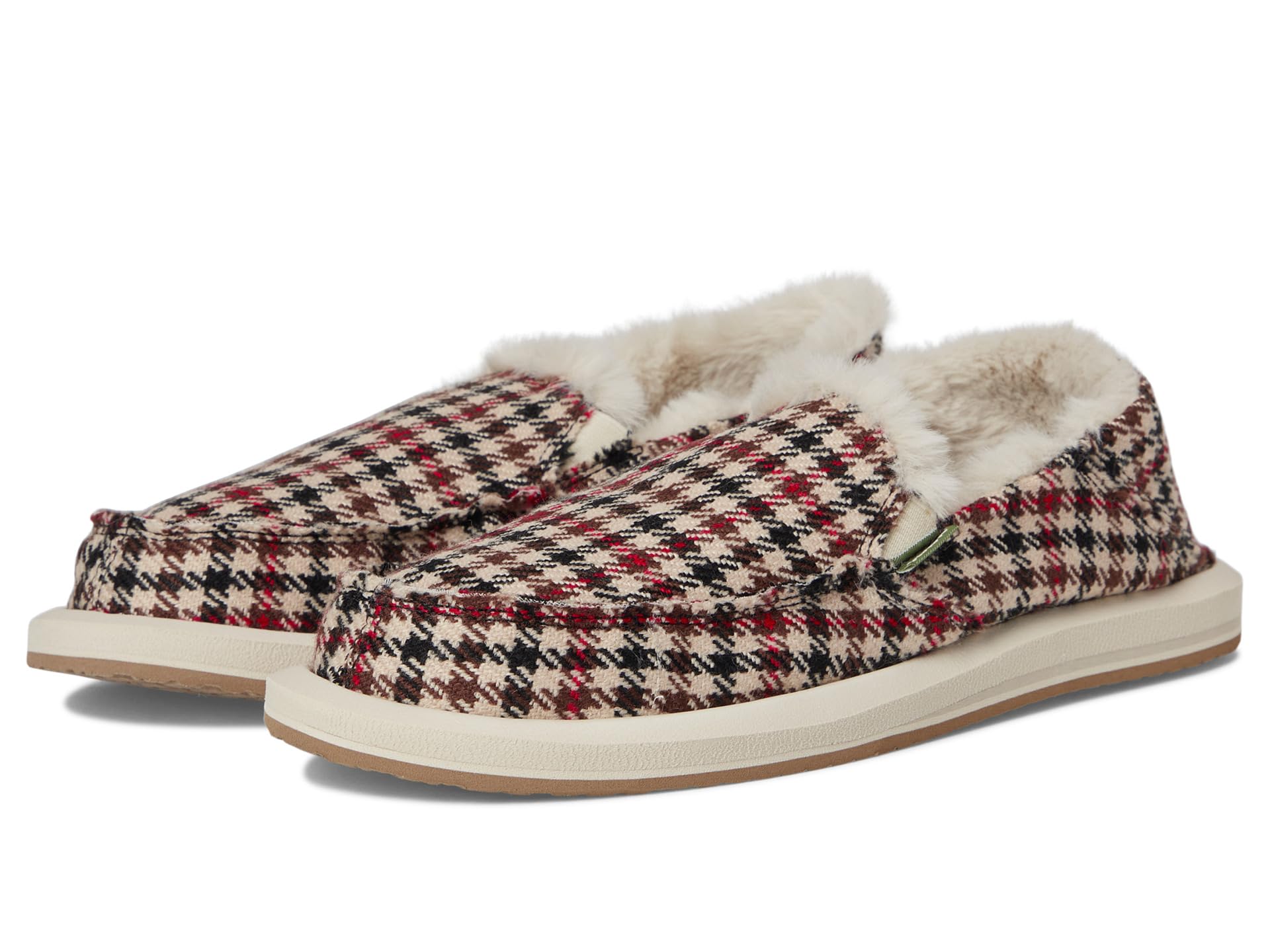 Sanuk Donna Plaid Chill балетки