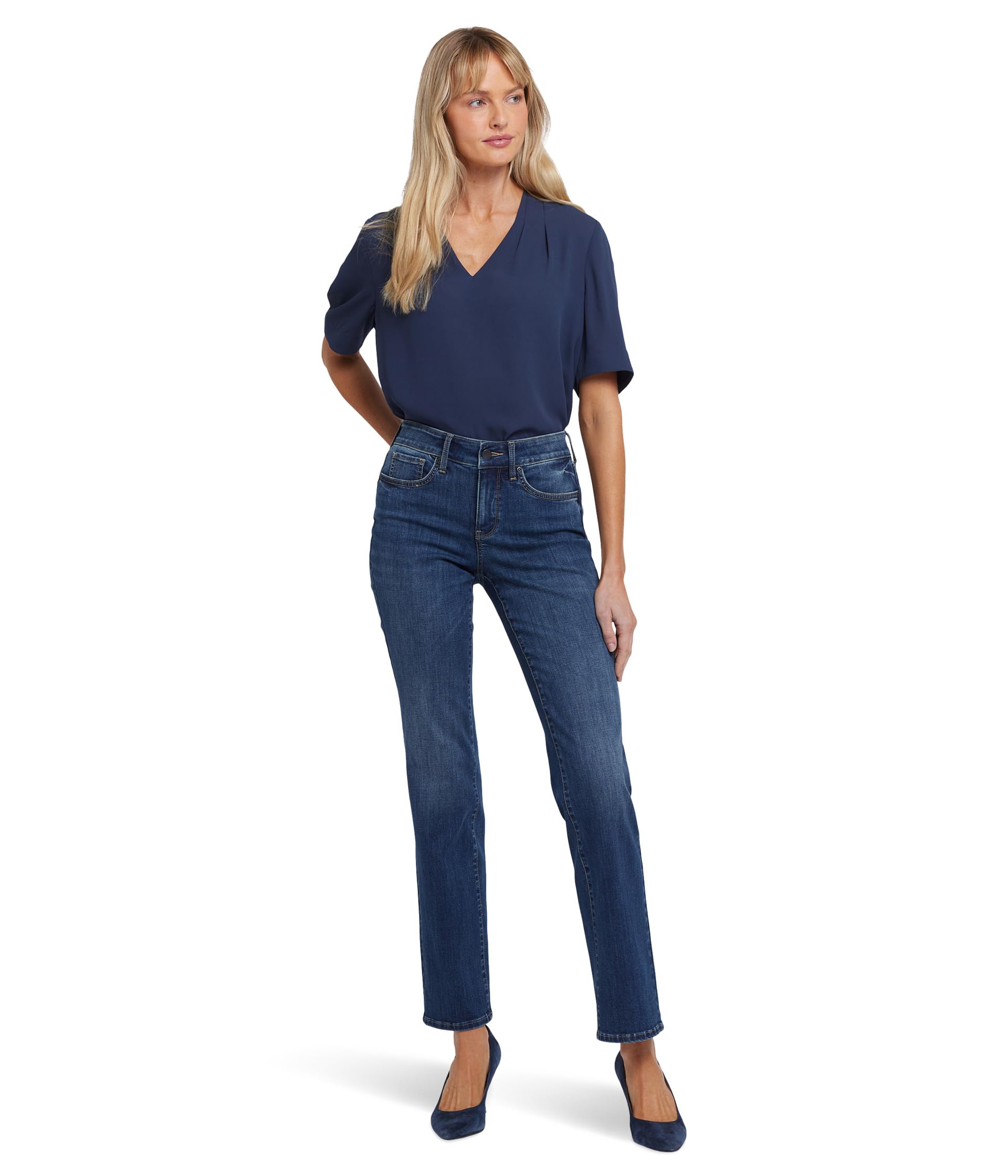 Marilyn Straight Jeans in Rio Rapids
