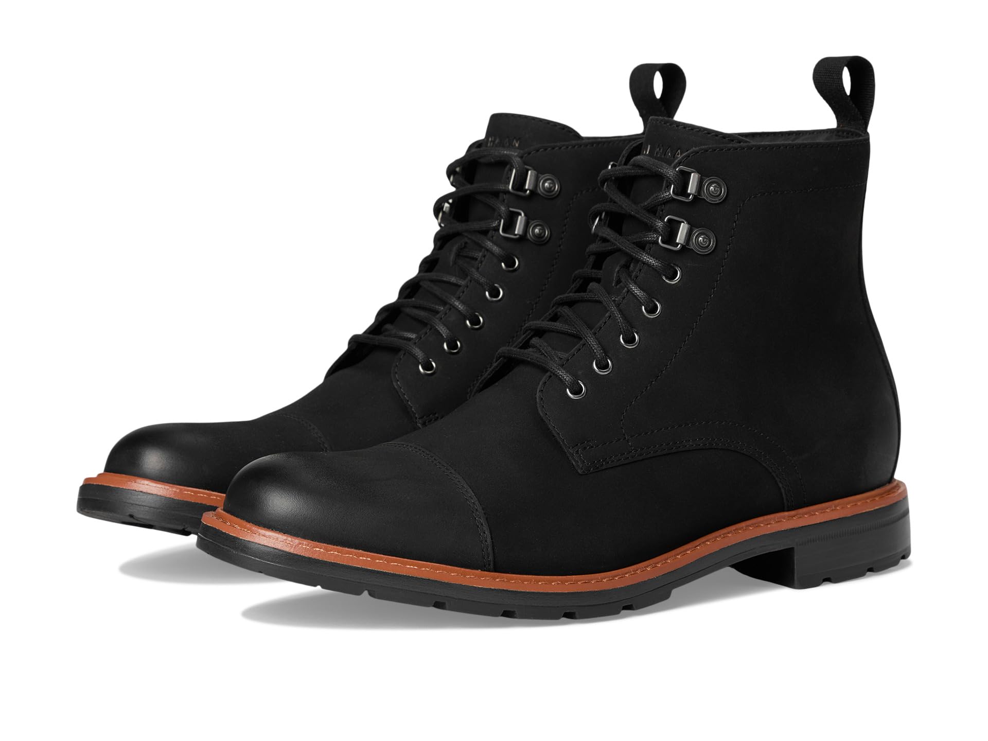 Chamberlin высокие ботинки Grand Cap Toe