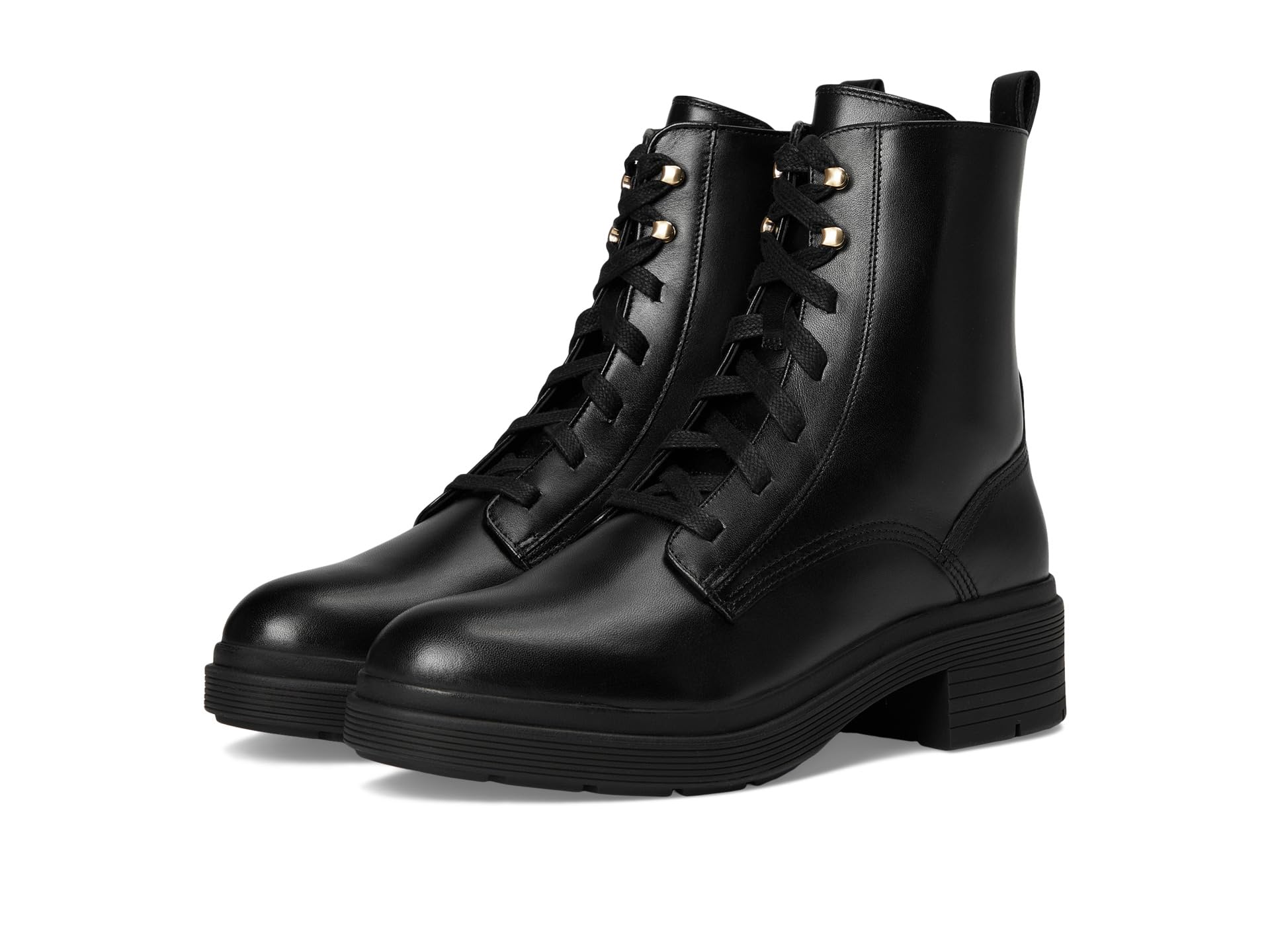 Cherise Lace-Up Lug Boots