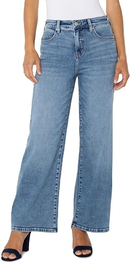 Stride High Rise Wide Leg Jean 30in Inseam