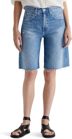Hattie High-Rise Barrel Shorts