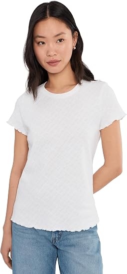 Lace Knit T-Shirt