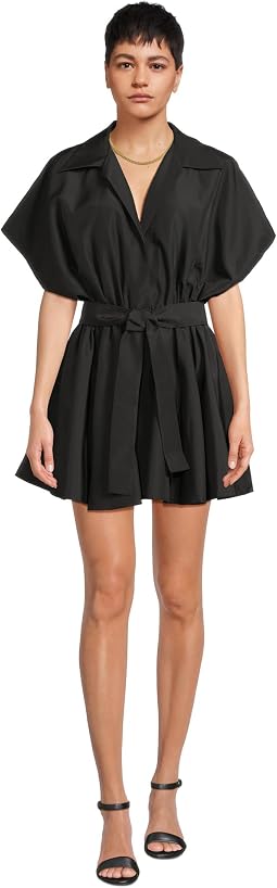 Платье мини Super Oversized Sleeveless Boyfriend Neck Shirt Flared