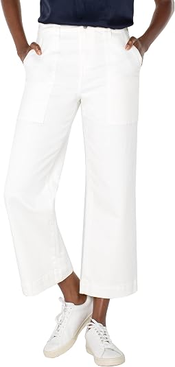 Брюки Stride High-rise Wide Leg Crop с накладными карманами