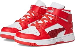 PUMA Kids Rebound Layup Mid кроссовки с липучками для детей