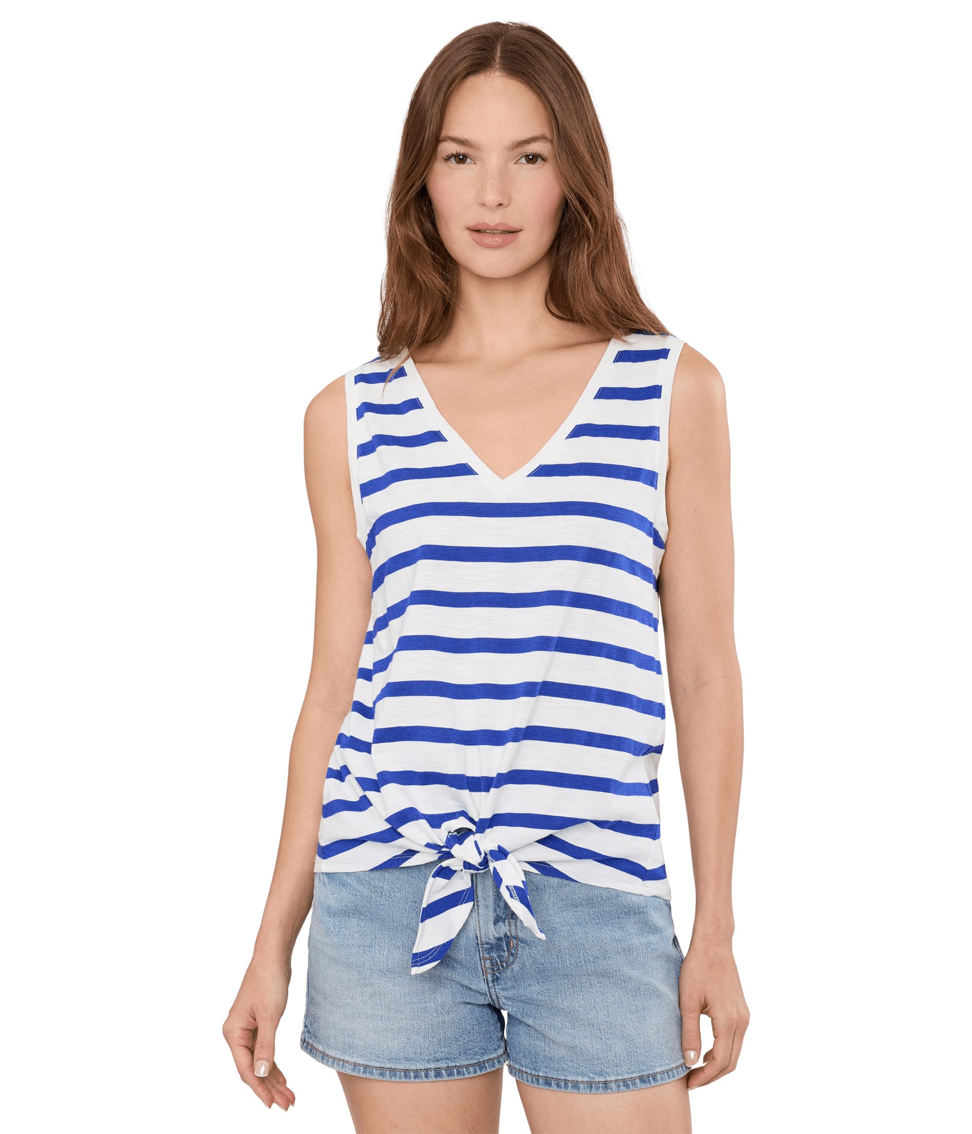 V Neck Tie Tank