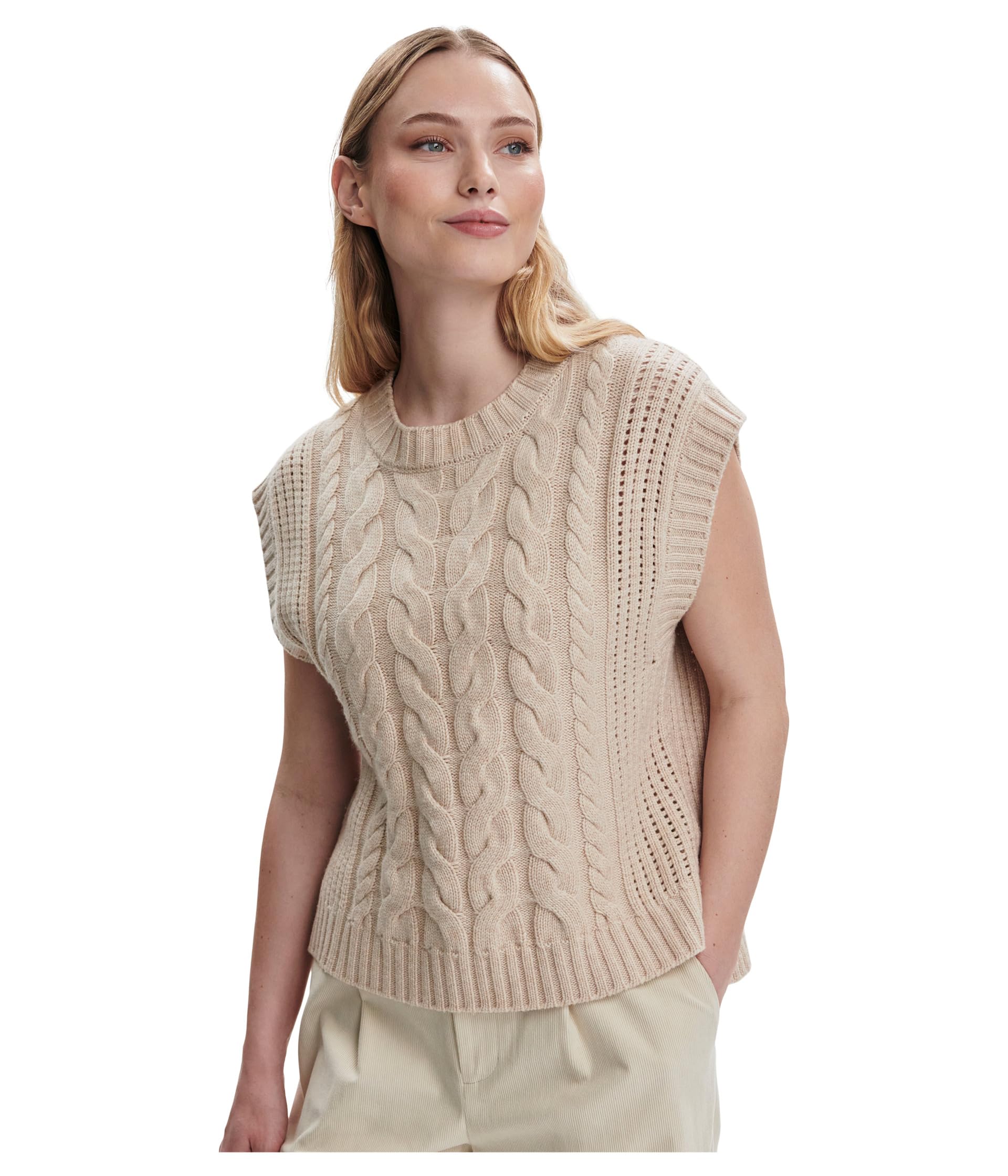 Женский трикотажный топ Pixie Relaxed Cable